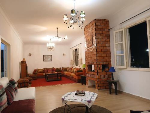 Posezení v ubytování Villa Moon 2nd floor
