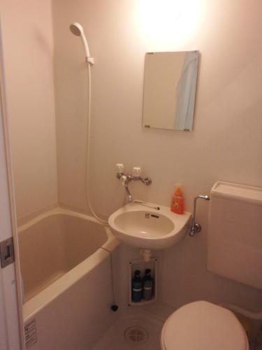 Salle de bains dans l'établissement Green Cottage ＭＭ