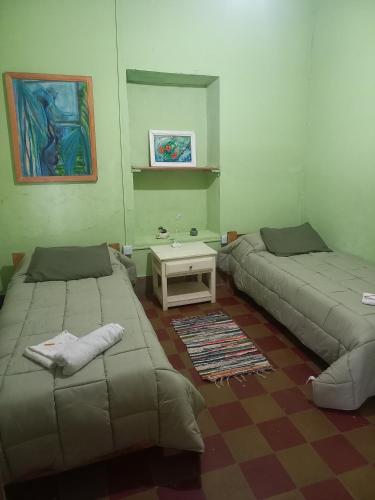 Χώρος καθιστικού στο Hostal del Cerro