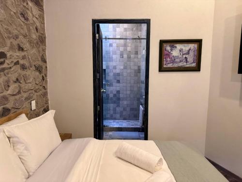 Postel nebo postele na pokoji v ubytování Corleone en ValQuirico