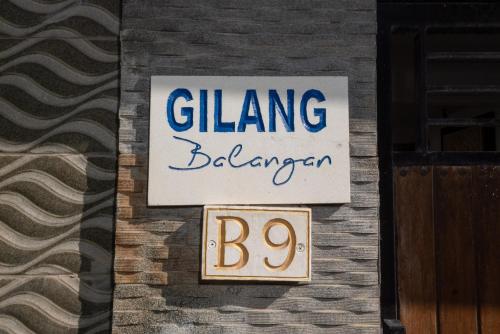 Certifikát, hodnocení, plakát nebo jiný dokument vystavený v ubytování Gilang Balangan