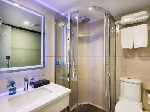 Koupelna v ubytování GreenTree Inn Express Fujian Ningde Ningchuan Road Qinghua Building