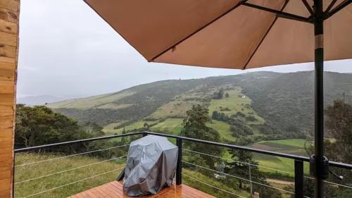 Tiny House de Madera con Vista Panoramica
