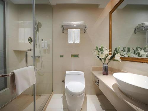 Koupelna v ubytování Vienna Hotel Hubei Jinzhou Jianli Jiangcheng
