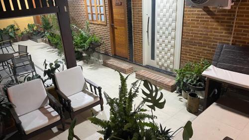 Χώρος καθιστικού στο Caminho de Itacoatiara