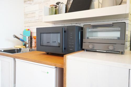 Dapur atau dapur kecil di NADA Terrace