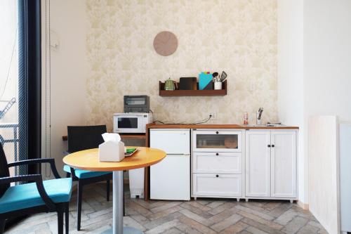 Dapur atau dapur kecil di NADA Terrace