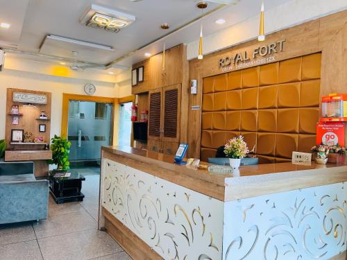 Vstupní hala nebo recepce v ubytování Hotel Royal Fort