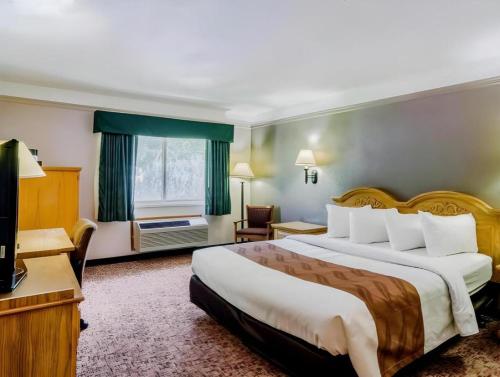 Postel nebo postele na pokoji v ubytování Quality Inn