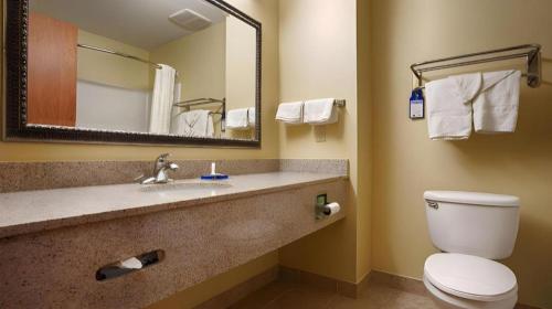 Bilik mandi di Best Western Eufaula Inn