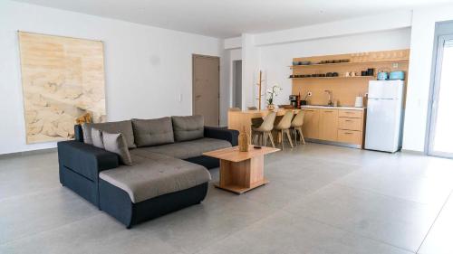 White luxury apartment