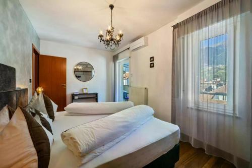 Postel nebo postele na pokoji v ubytování Appartements König