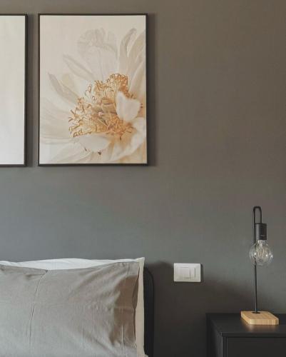 Ένα ή περισσότερα κρεβάτια σε δωμάτιο στο Serendipity room & relax