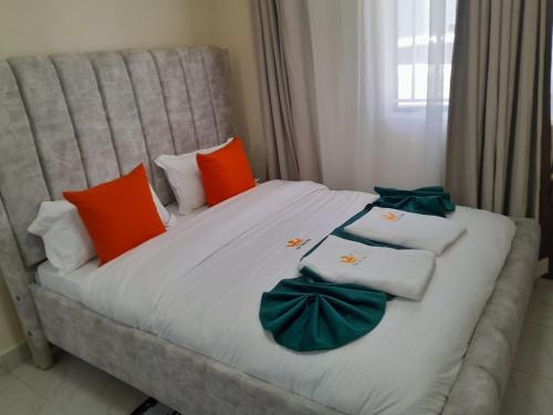Cama o camas de una habitación en Naiposha Studios