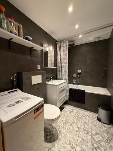 Ένα μπάνιο στο Verbier Medran apartment