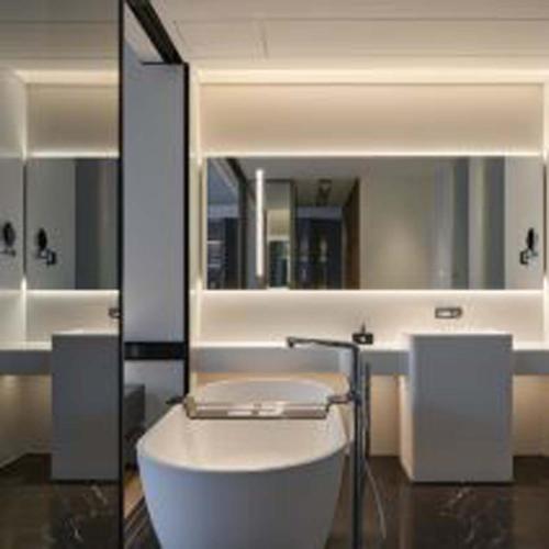 Koupelna v ubytování Yashan Tianlai S Hotel (Taikoo Li Chengdu Branch)