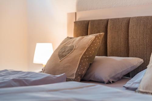Postel nebo postele na pokoji v ubytování Apartment Deichglück