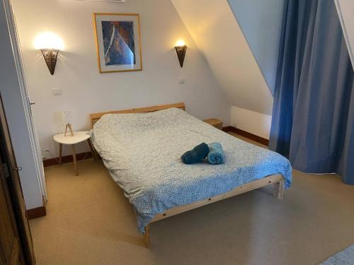 Ένα ή περισσότερα κρεβάτια σε δωμάτιο στο Maison 7 Pers 15 mn de Lille