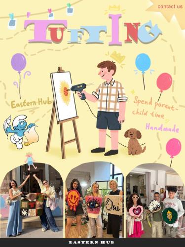 a collage of pictures of a man holding a camera and a painting at Shanghai HongQiao Airport Branch National Convention and Exhibition Center great 3 bedrooms Boutique designer house have two bathrooms in Qingpu
