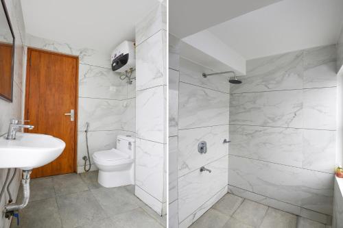 Ένα μπάνιο στο FabExpress Blu Lagoon Inn - Max Super Speciality Hospital and Select Citywalk Mall