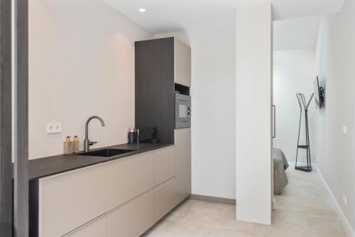 Dapur atau dapur kecil di Nofa 7 - Zandvoort