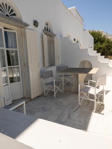 Μπαλκόνι ή βεράντα στο Amedi Villas Tinos