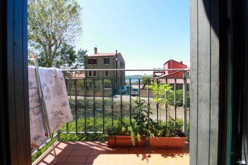 Balkón nebo terasa v ubytování Cà Laguna