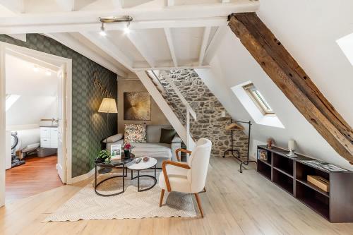 Le Ruellan charmant duplex proche plage