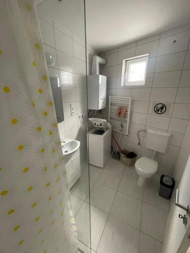 Bilik mandi di Bem apartmanok Kecskemét