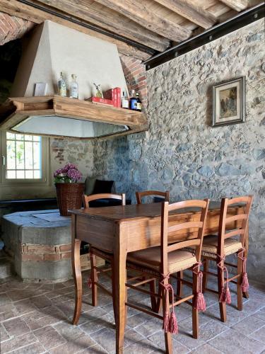 Χώρος καθιστικού στο Casa Colli Impervi