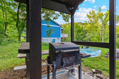 Grillfaciliteterne i lejligheden som gæsterne kan bruge