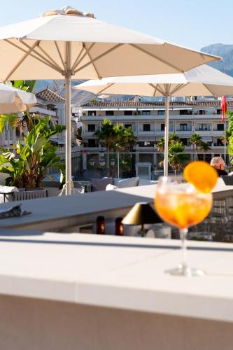 Balkón nebo terasa v ubytování Hotel Puerta del Mar - Adults Recommended