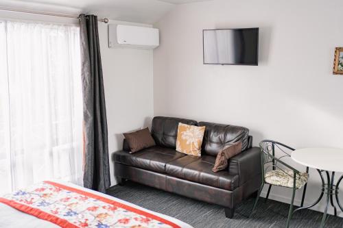 Χώρος καθιστικού στο Samhil Motor Lodge