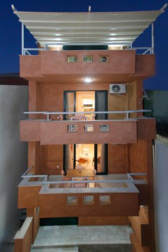 a view of a house from the inside at Come Si Deve City Apartments, by Zantewize in Zakynthos Town