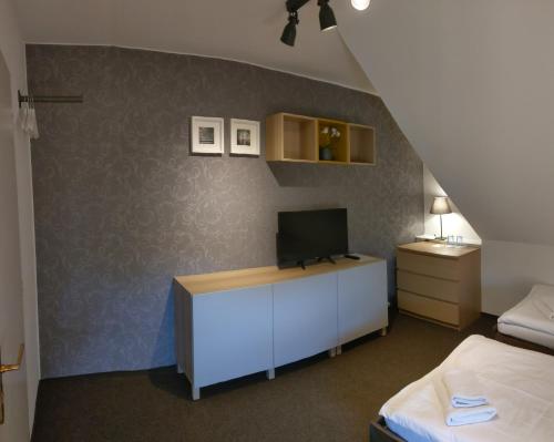 TV/Unterhaltungsangebot in der Unterkunft Hotel Antoň
