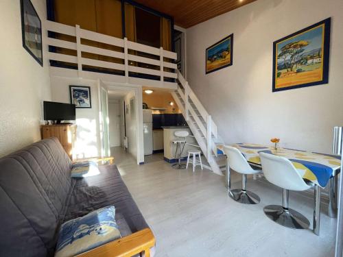 Studio Mezzanine 4 Pers, Plage à 50m, Parking Privé - FR-1-224C-591