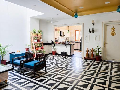 Η κουζίνα ή μικρή κουζίνα στο Diwan House - TajMahal View