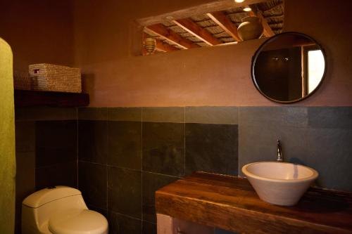 Ένα μπάνιο στο Casa Vizcacha