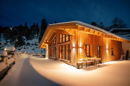 Clary Chalet v zimě