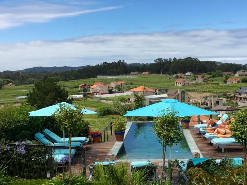 Piscina di Quinta de San Amaro Rias Baixas o nelle vicinanze