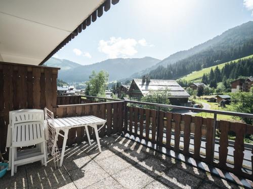 Appartement cosy 4 pers à Châtel avec balcon et parking