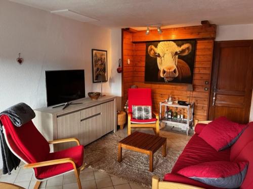 Appartement 3 pièces, balcon, parking couvert, pour 6 personnes à Châtel