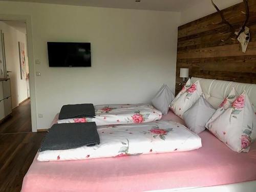 Postel nebo postele na pokoji v ubytování Appartement Isabel