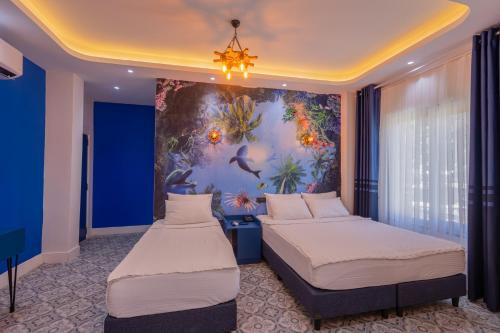 Ένα ή περισσότερα κρεβάτια σε δωμάτιο στο Lidar Hotel Business Class