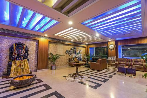 Ruang duduk di Hotel Seetal