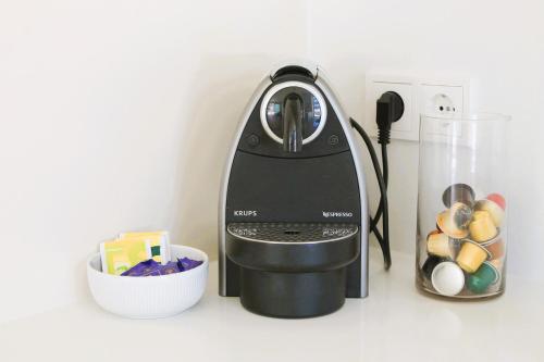 Kaffe- og tefaciliteter på Beachside Living Gaia Porto by MP