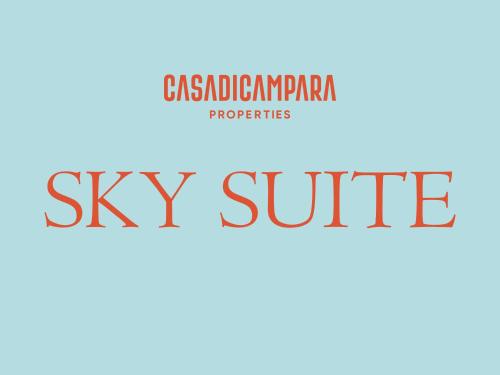 a logo for a ski resort with the words skyknife at Casa di Campara Villa in Neum