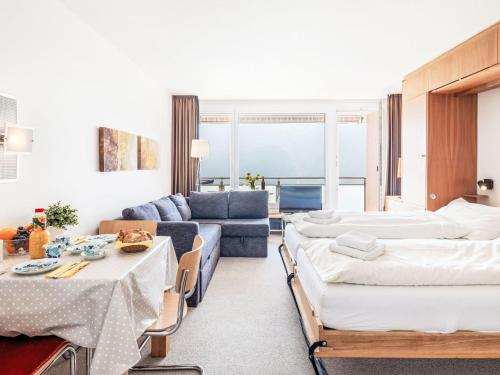 Khu vực ghế ngồi tại Apartment Promenade - Utoring-56 by Interhome