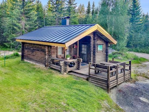 Bygningen som feriehuset ligger i