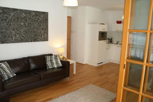 Η κουζίνα ή μικρή κουζίνα στο Eva Maria 1 by SMR Rauris Apartments - inc Spa and near Gondola